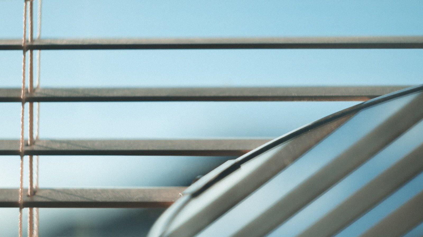 white and black metal frame